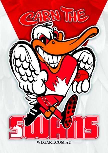 Swans Supporter Poster